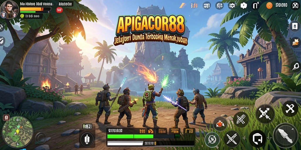 Gameplay Open World APIGACOR88 yang memukau dan interaktif.