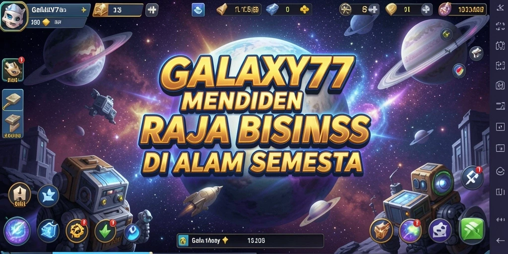 Tampilan gameplay GALAXY77 yang menarik dan strategis.