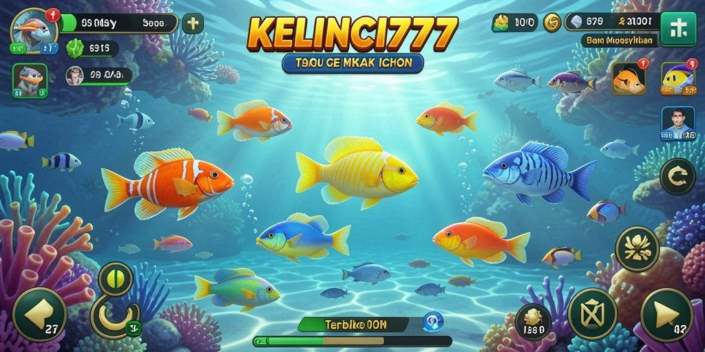 Screenshot gameplay KELINCI777 menampilkan aksi Tembak Ikan yang mendebarkan.