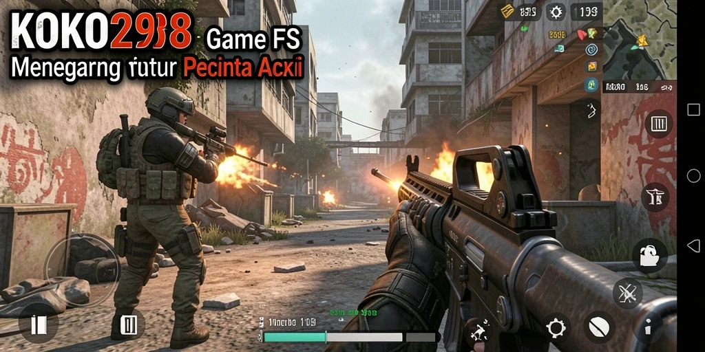 Tampilan menegangkan dari gameplay KOKO288 yang seru.