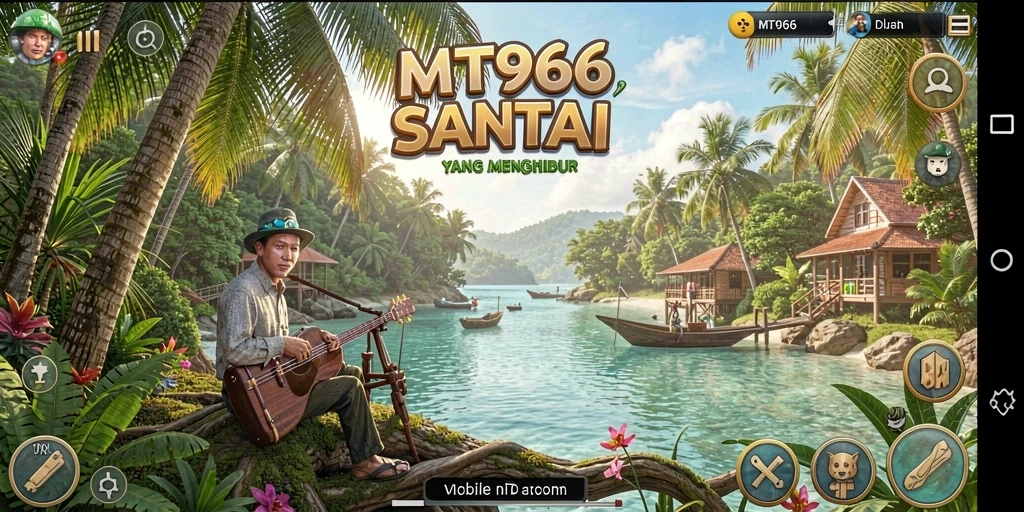 Screenshot gameplay yang menampilkan keseruan bermain MT966.