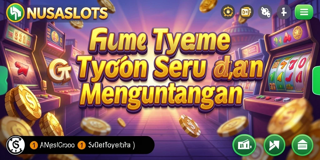Screenshot utama NUSASLOTS menampilkan gameplay yang mengasyikkan dan penuh warna.