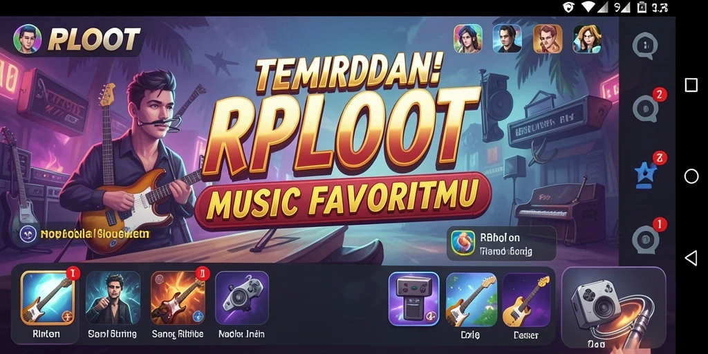Screenshot utama RPLOOT menunjukkan gameplay yang seru dan interaktif.