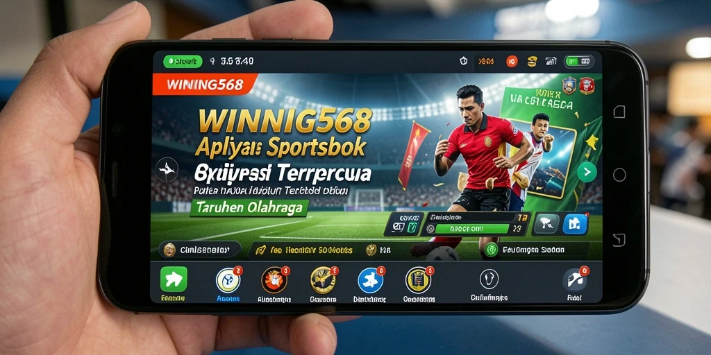 Tangkapan layar dari gameplay taruhan olahraga di WINNING568.